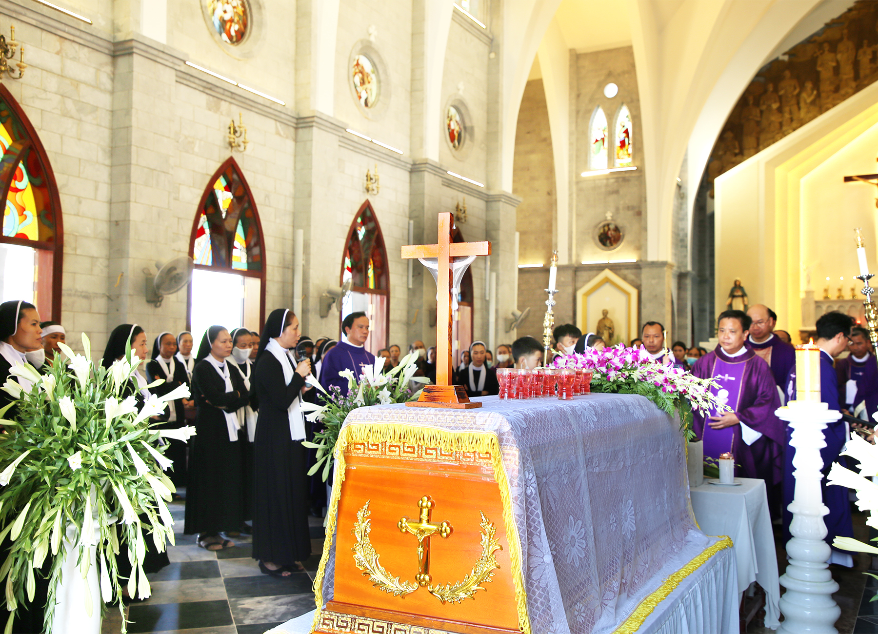 Thánh lễ An táng chị Matta Nguyễn Thị Thanh (Cộng đoàn MTG Hướng Phương)